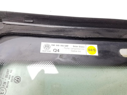 2009 - 2017 Volkswagen Tiguan Quarter Window Glass Rear Passenger Side Right OEM