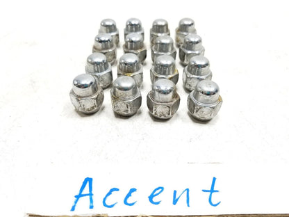 15 16 17 Hyundai Accent Wheel Lug Nut 16pcs OEM