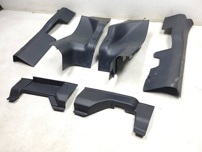 2007 - 2013 Mitsubishi Outlander B Pillar Lower Trim Cover Left & Right 6pc OEM