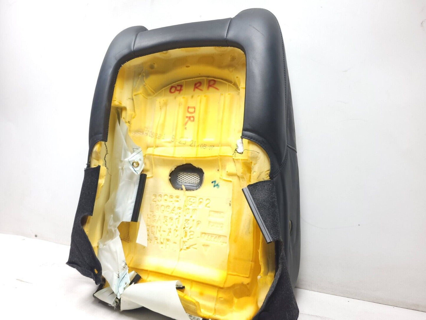 06-12 Range Rover Front Seat Back Upper Cushion Driver Left Side OEM