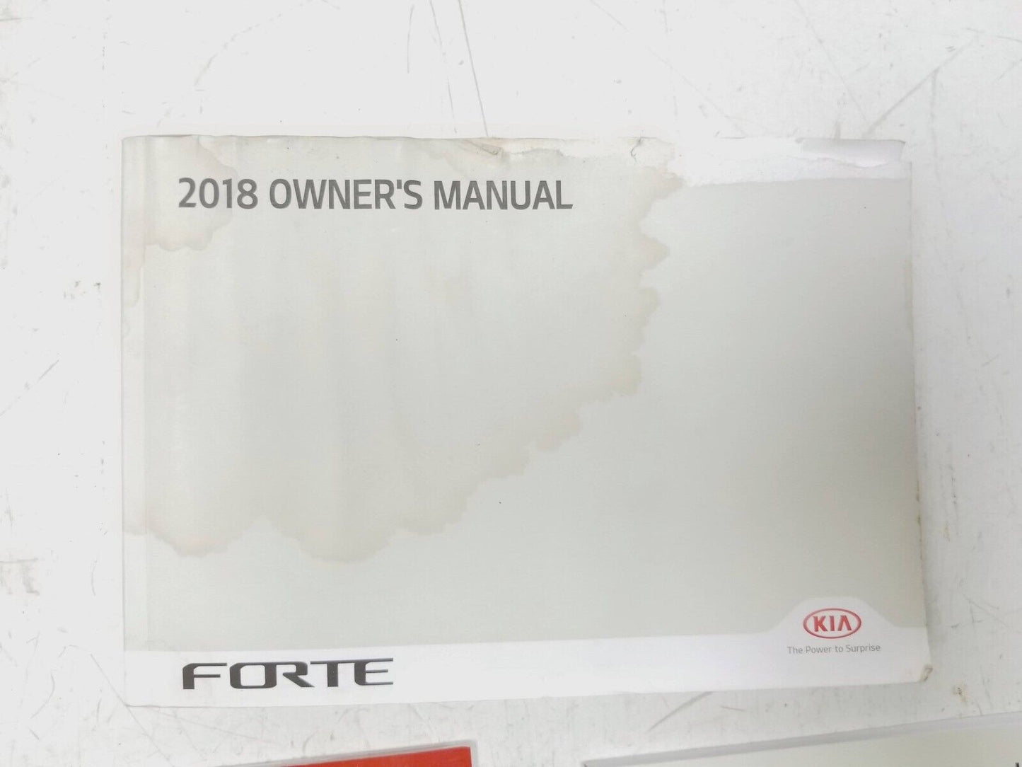 2018 Kia Forte Owner's Manual Book 3pcs OEM