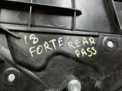 14 - 18 Kia Forte Door Window Regulator Motor Rear Passenger Side Right OEM