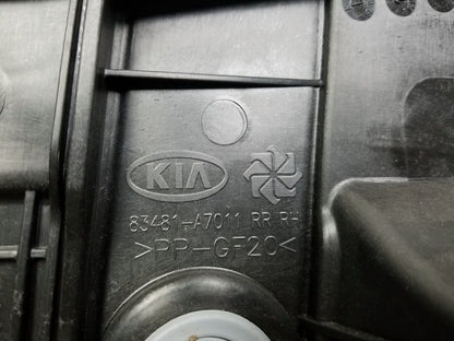 14 - 18 Kia Forte Door Window Regulator Motor Rear Passenger Side Right OEM