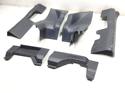 2007 - 2013 Mitsubishi Outlander B Pillar Lower Trim Cover Left & Right 6pc OEM