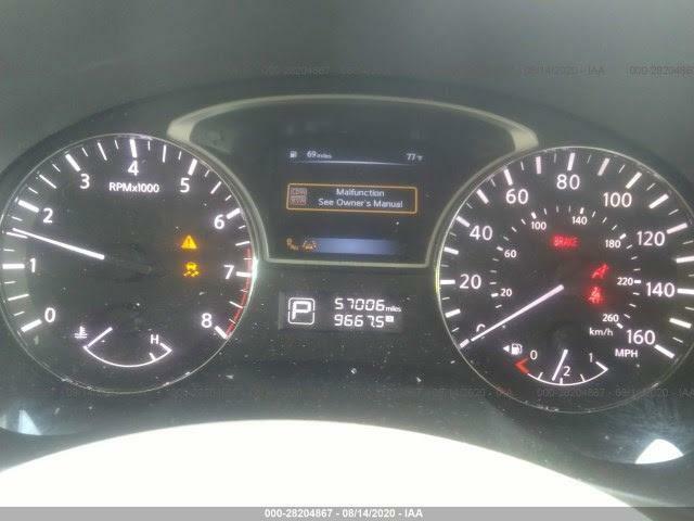 13 14 15 Nissan Altima Left Driver Dash Radio Climate Control Side Trim OEM