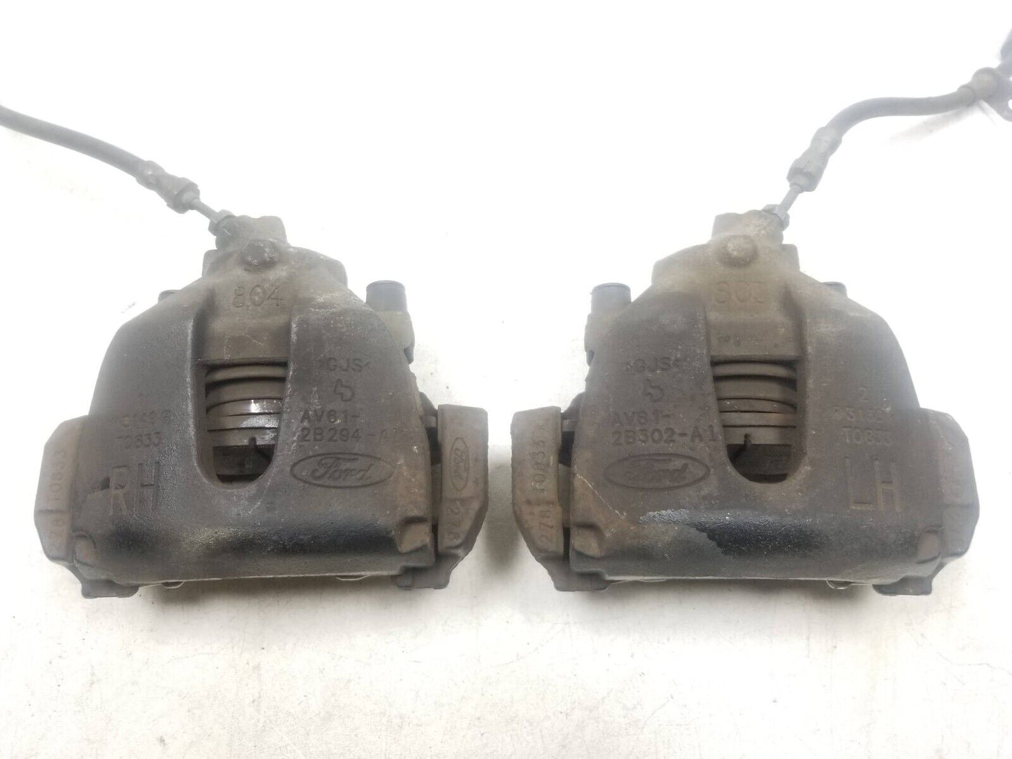 12 - 18 Ford Focus Front Brake Caliper Left & Right Pair OEM