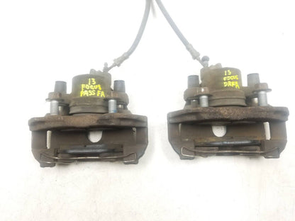 12 - 18 Ford Focus Front Brake Caliper Left & Right Pair OEM