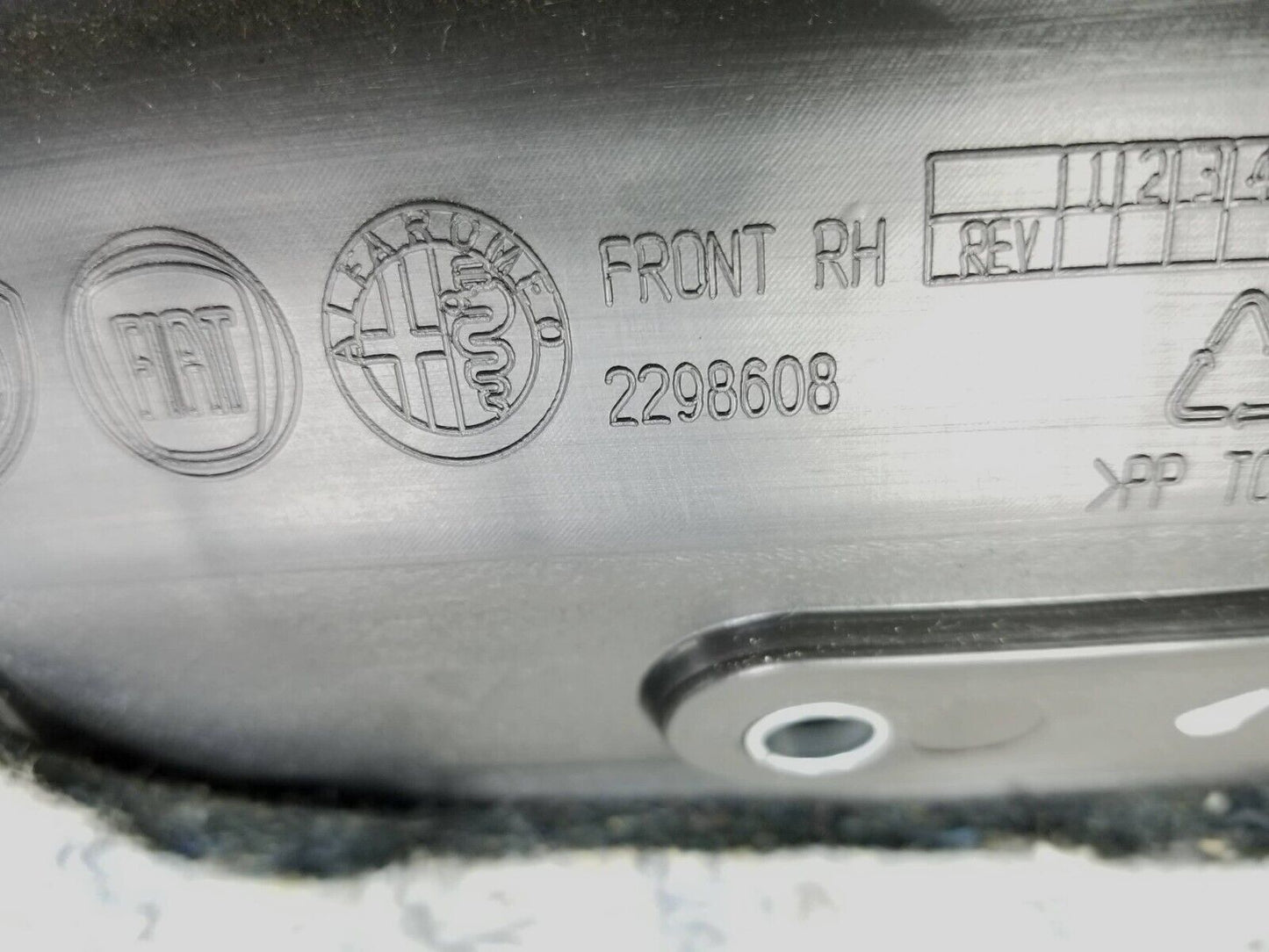 14 15 16 17 Fiat 500l Door Panel Trim Front Passenger Side Right OEM