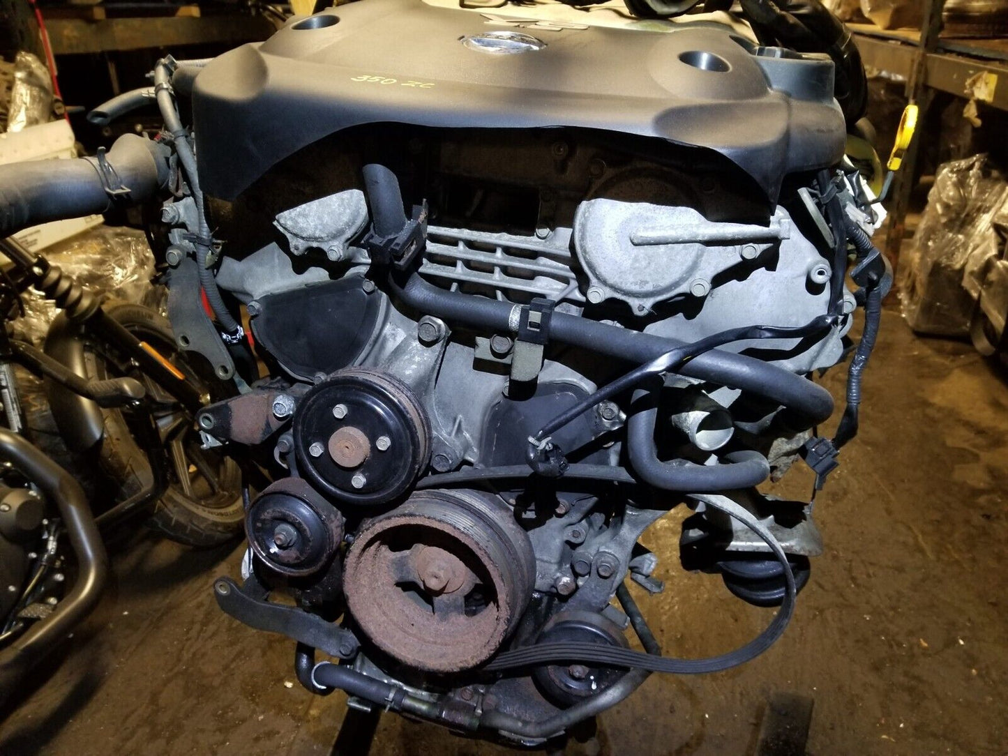 07 08 09 Nissan 350z G35 Ex35 Engine Motor 3.5l V6 Vq35de OEM 64k Miles ✅