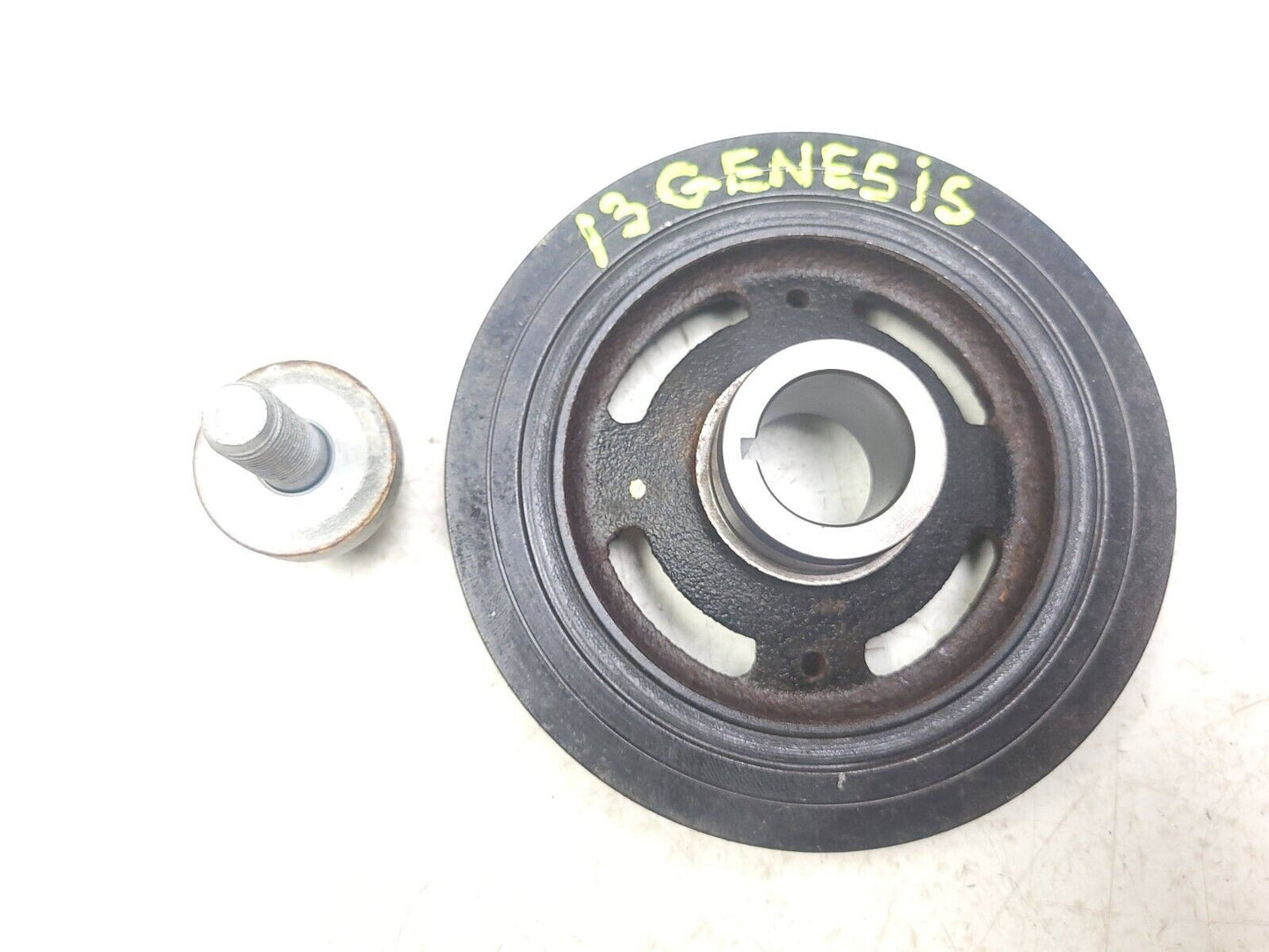 13-14 Genesis Coupe Crankshaft Pulley 2.0t OEM