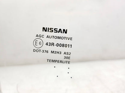 2007-2012 Nissan Sentra Door Window Glass Rear Passenger Side Right OEM