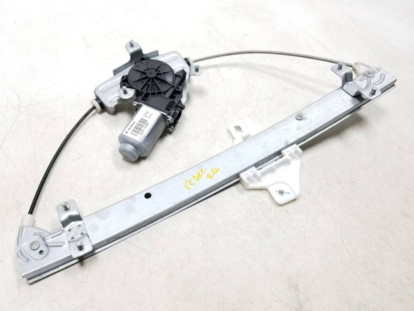 2012-2017 Hyundai Accent Window Regulator & Motor Rear Driver Side Left OEM