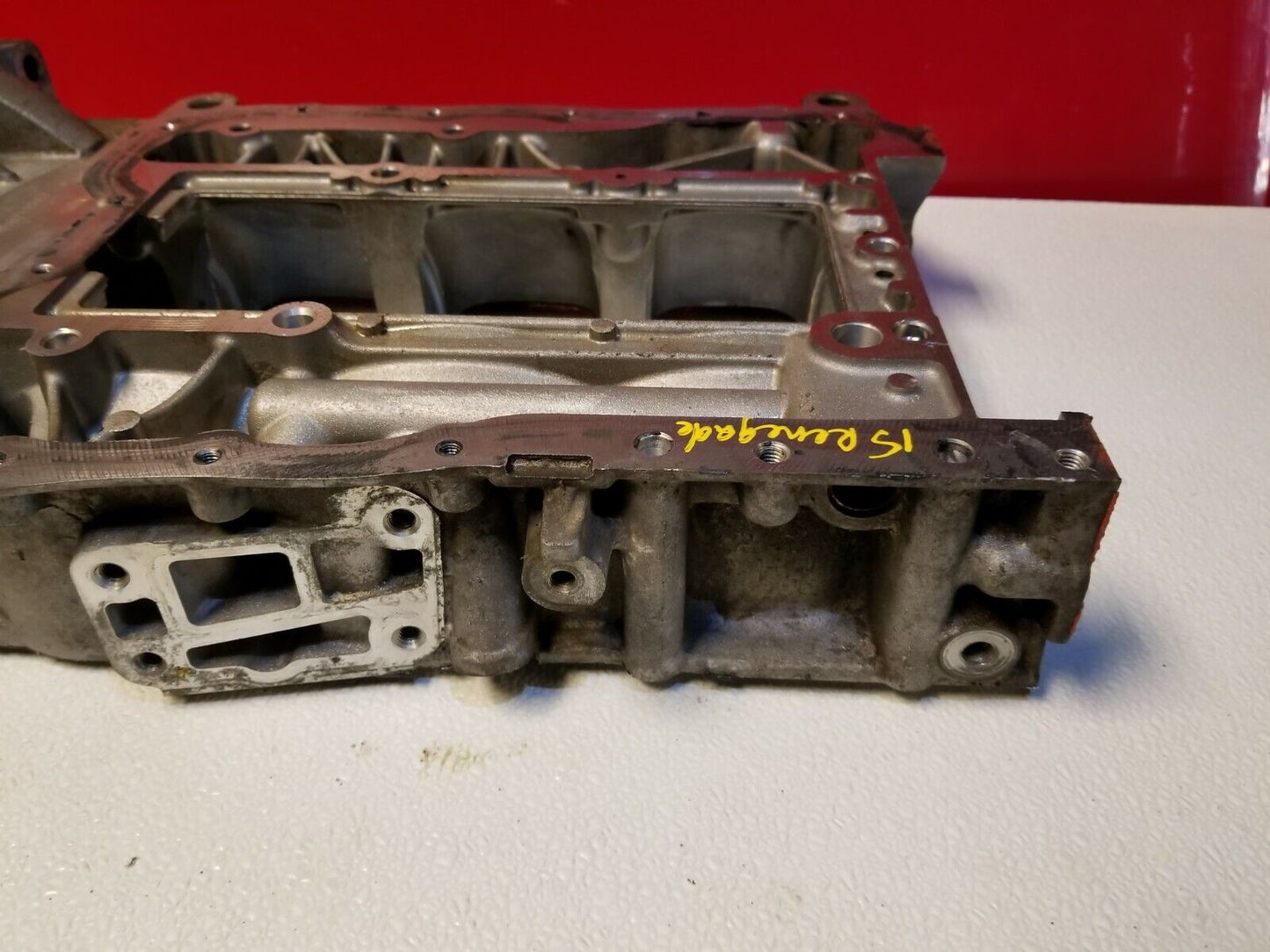 15 16 17 Jeep Renegade Oil Pan Upper 2.4l Engine OEM 20k Miles. Engine Ed6