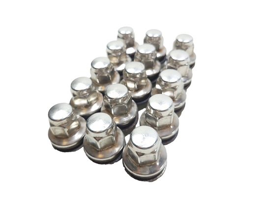 02 - 08 Jaguar X-type Wheel Lug Nut Chrome 15pcs OEM