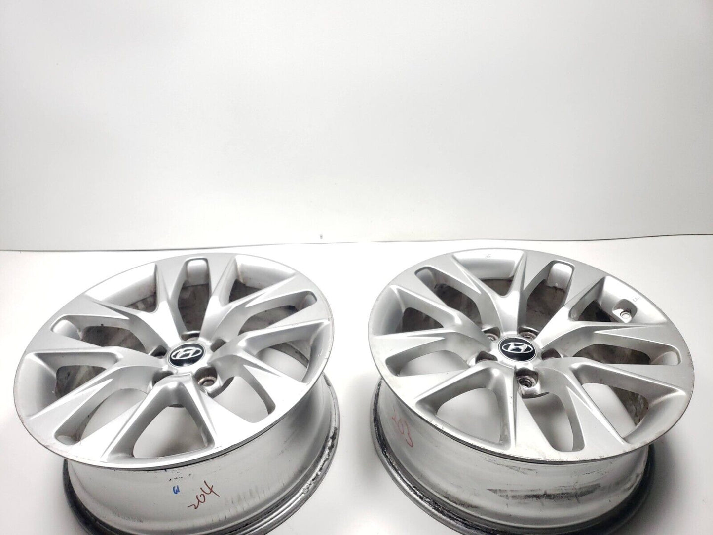 2013-2016 Genesis Coupe Wheel Rim 18x8 Pair OEM