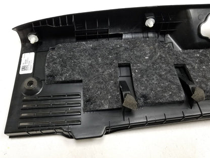 17 18 Kia Forte Rear Trunk Striker Body Trim Panel Cover OEM 49k Miles