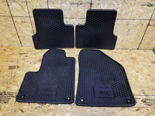 14 15 16 17 Jeep Cherokee Floor Rubber Mat All Season 4pcs OEM