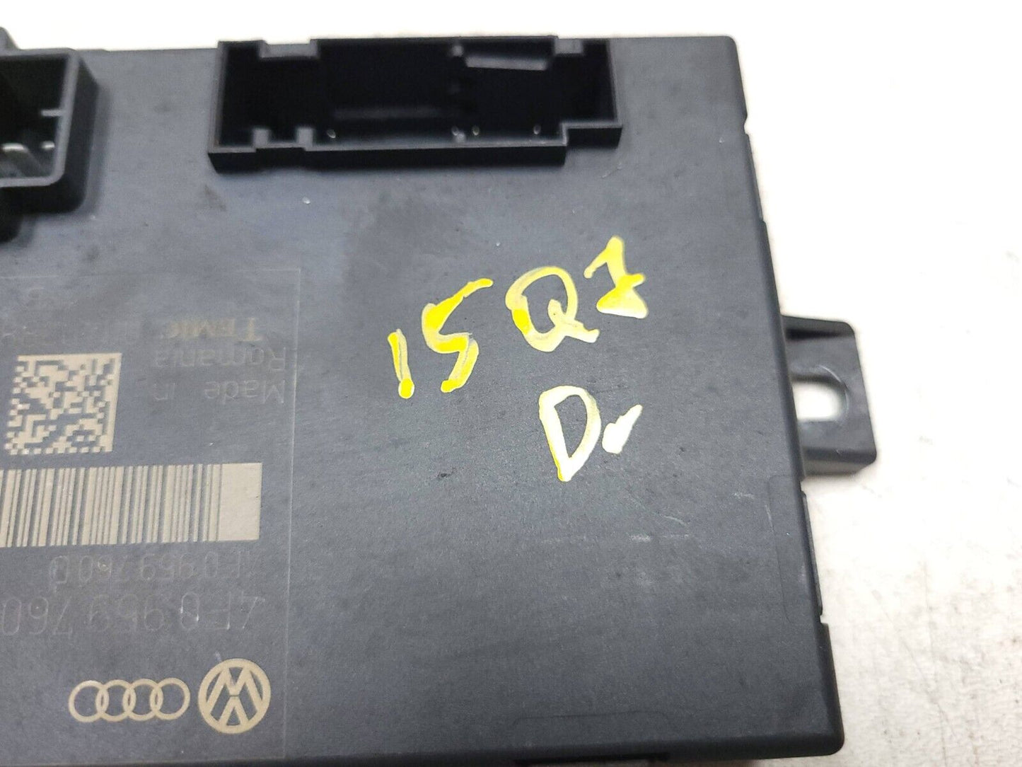 11-15 Audi Q7 Front Driver Seat Memory Control Module 4f0959760d Ecu OEM