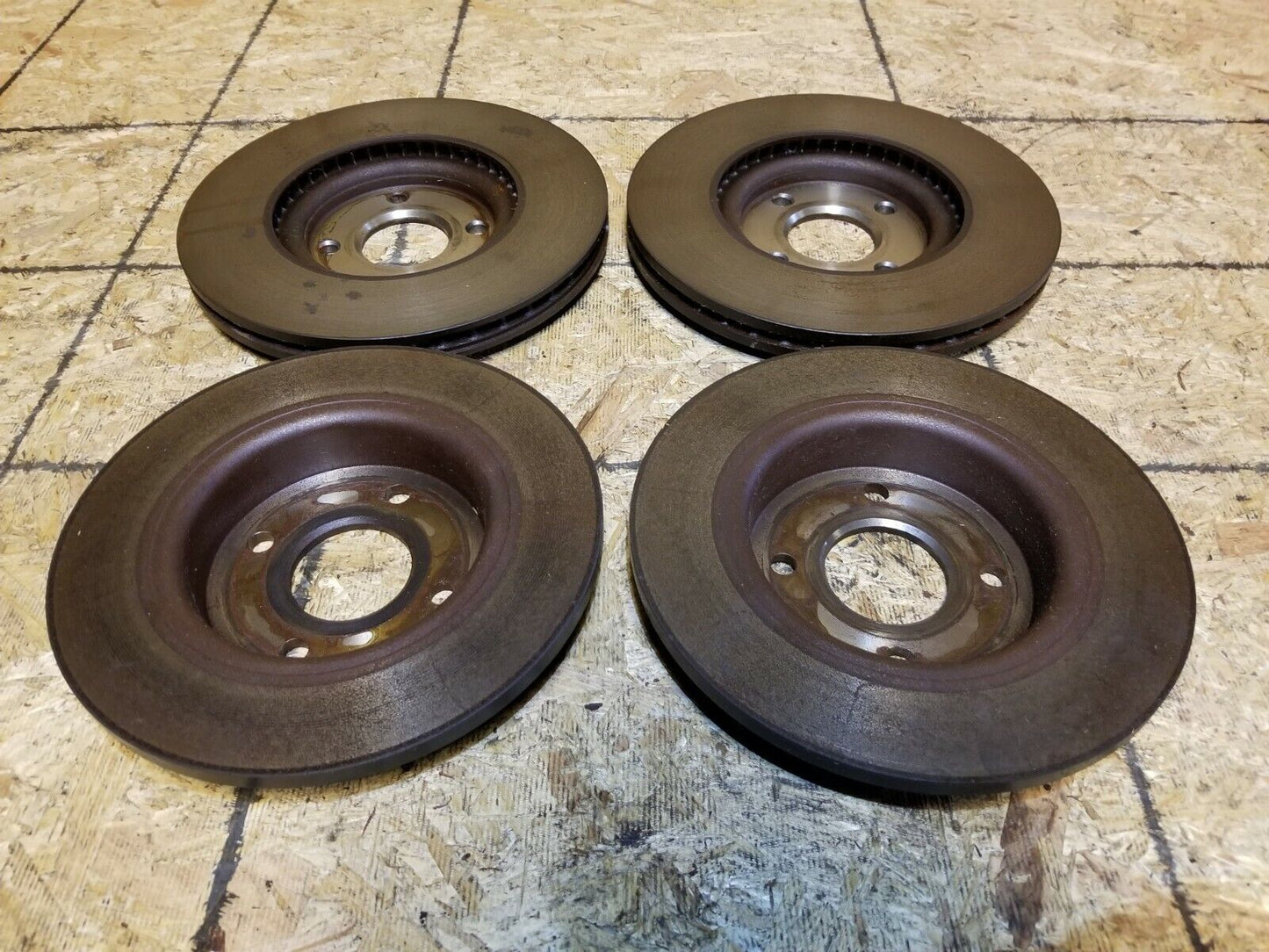 18 19 20 Ford Ecosport Brake Rotor Front & Rear (4pcs) OEM 532 Miles!