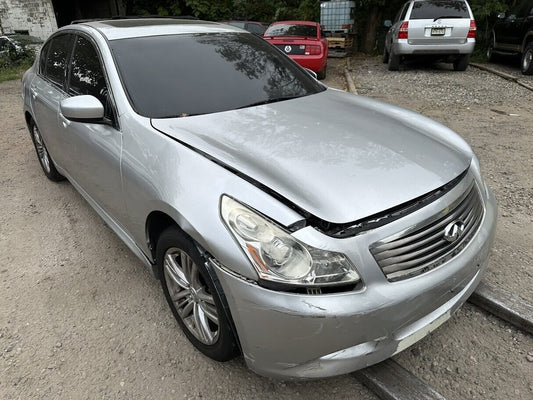 09-13 Infiniti G37 X Hood Bonnet Code : Calcite White - 650u  ✅