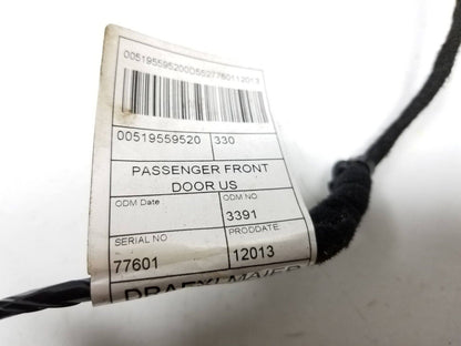 14 15 16 17 Fiat 500l Front Right Passenger Door Wire Harness 519559520 OEM