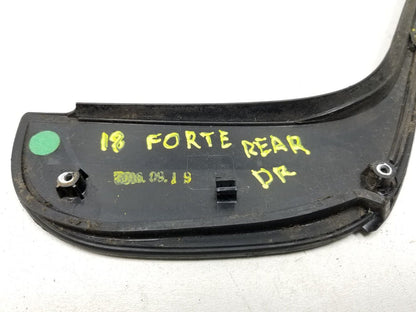 14 - 18 Kia Forte Window Belt Trim Molding Door Rear Driver Side Left OEM