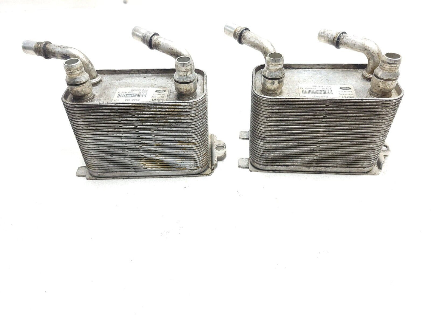 2006-2009 Range Rover Engine & Automatic Transmission Oil Cooler 2pcs 4.2l OEM