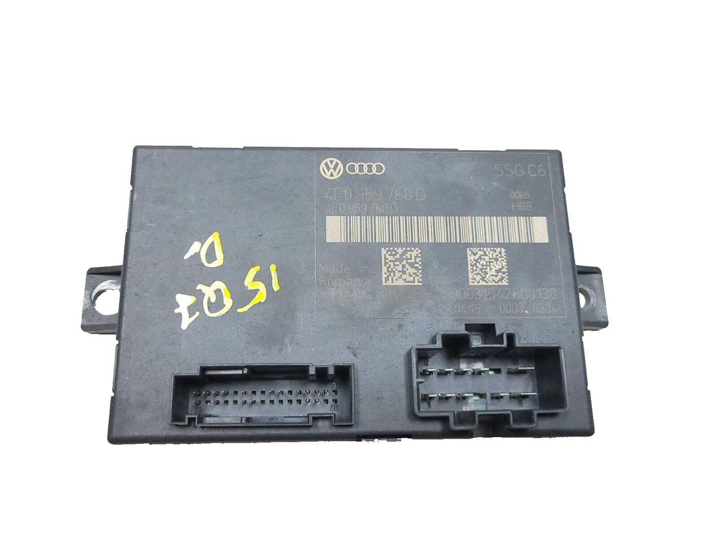 11-15 Audi Q7 Front Driver Seat Memory Control Module 4f0959760d Ecu OEM