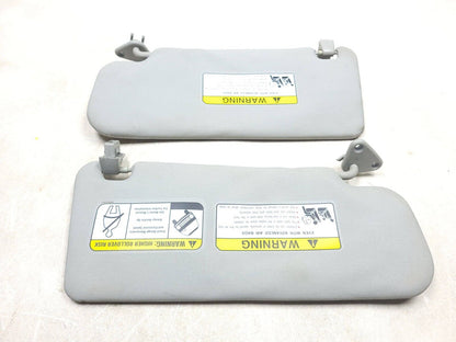 2007-2013 Mitsubishi Outlander Sun Visor Driver & Passenger Side Pair OEM