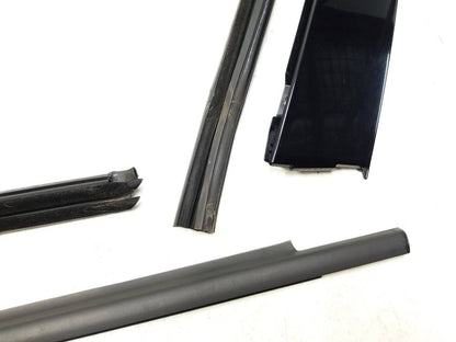 09-17 VW Tiguan Door Window Seal Belt Molding Pillar Trim Front Driver Side OEM