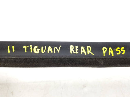 09-17 VW Tiguan Door Window Seal Belt Molding Pillar Trim Rear Passenge Side OEM