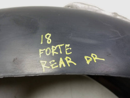 14 - 18 Kia Forte Fender Liner Splash Guard Rear Driver Side Left OEM