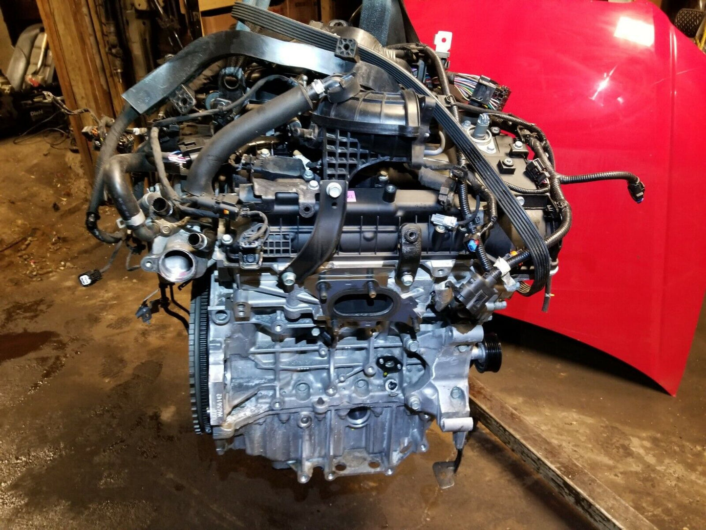 21 22 Kia Stinger K900 Engine Motor 3.3l Twin Turbo (need Oil Pan) 312 Miles!