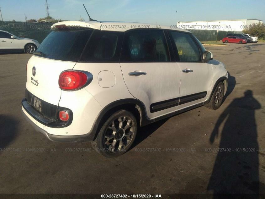 14-17 Fiat 500l Door Weatherstrip Seal Rear Passenger Right Side OEM