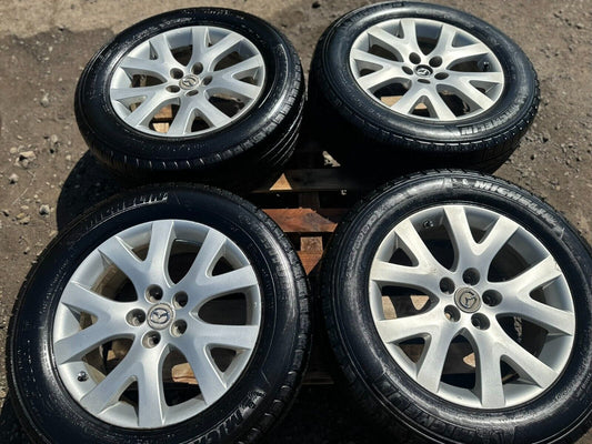 2007 - 2012 Mazda Cx-7 Wheel W/ Tire Michelin 245/60r18 6.5/32" OEM