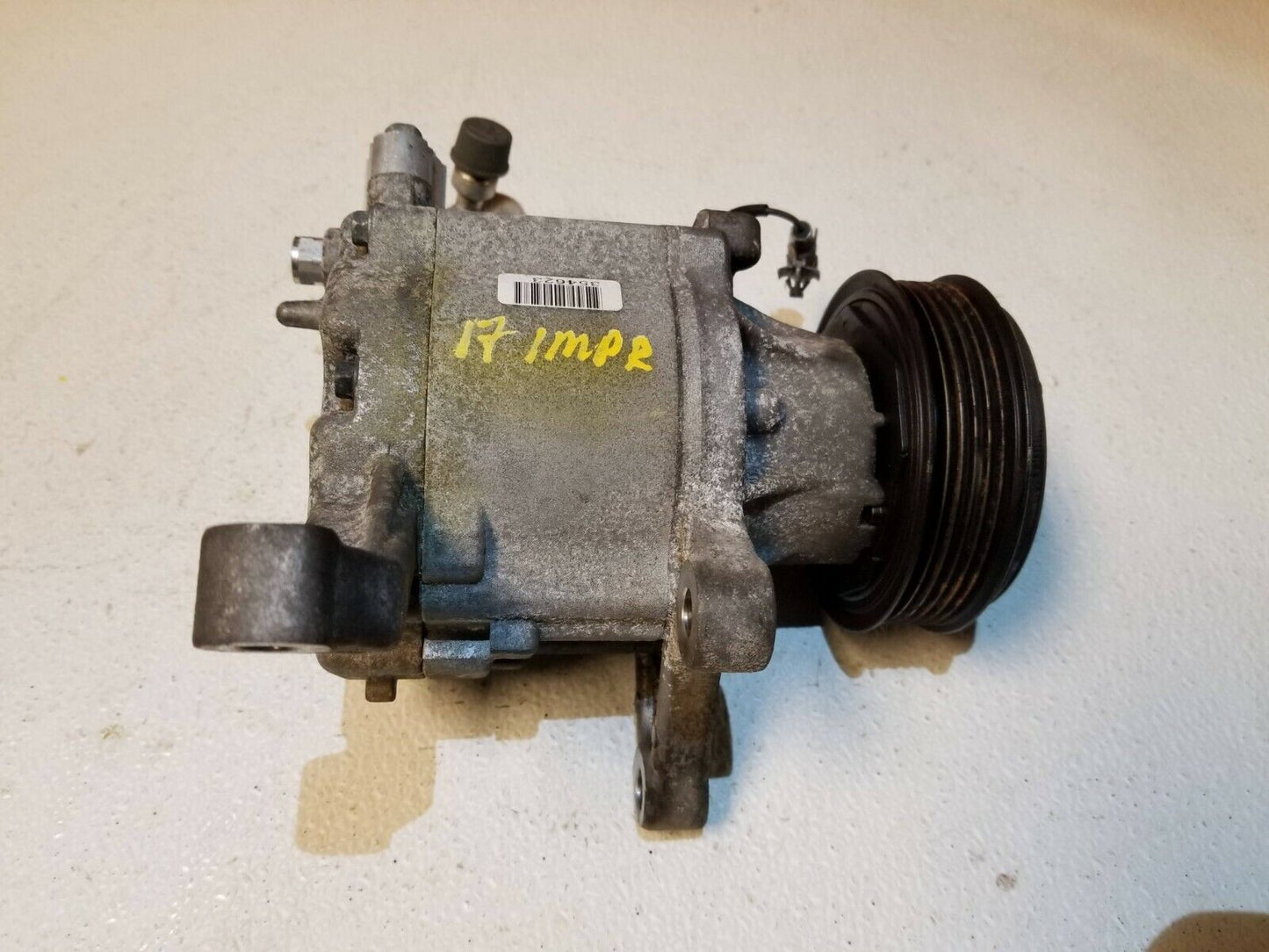 17 18 19 Subaru Impreza AC Compressor 2.0l OEM 64k Miles. 73111fl10a