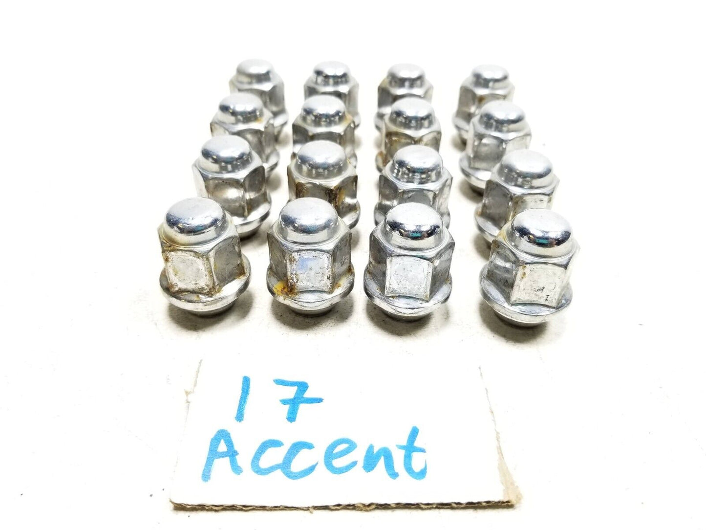 12 - 17 Hyundai Accent Wheel Lug Nut 16pcs OEM