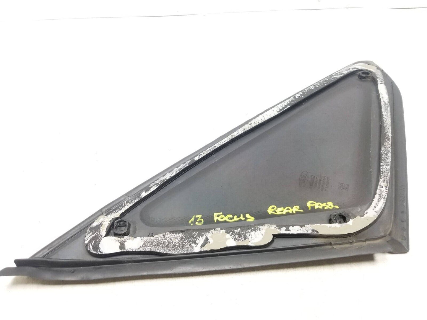 2012 - 2018 Ford Focus Sedan Window Glass Quarter Rear Passenger Side Right OEM