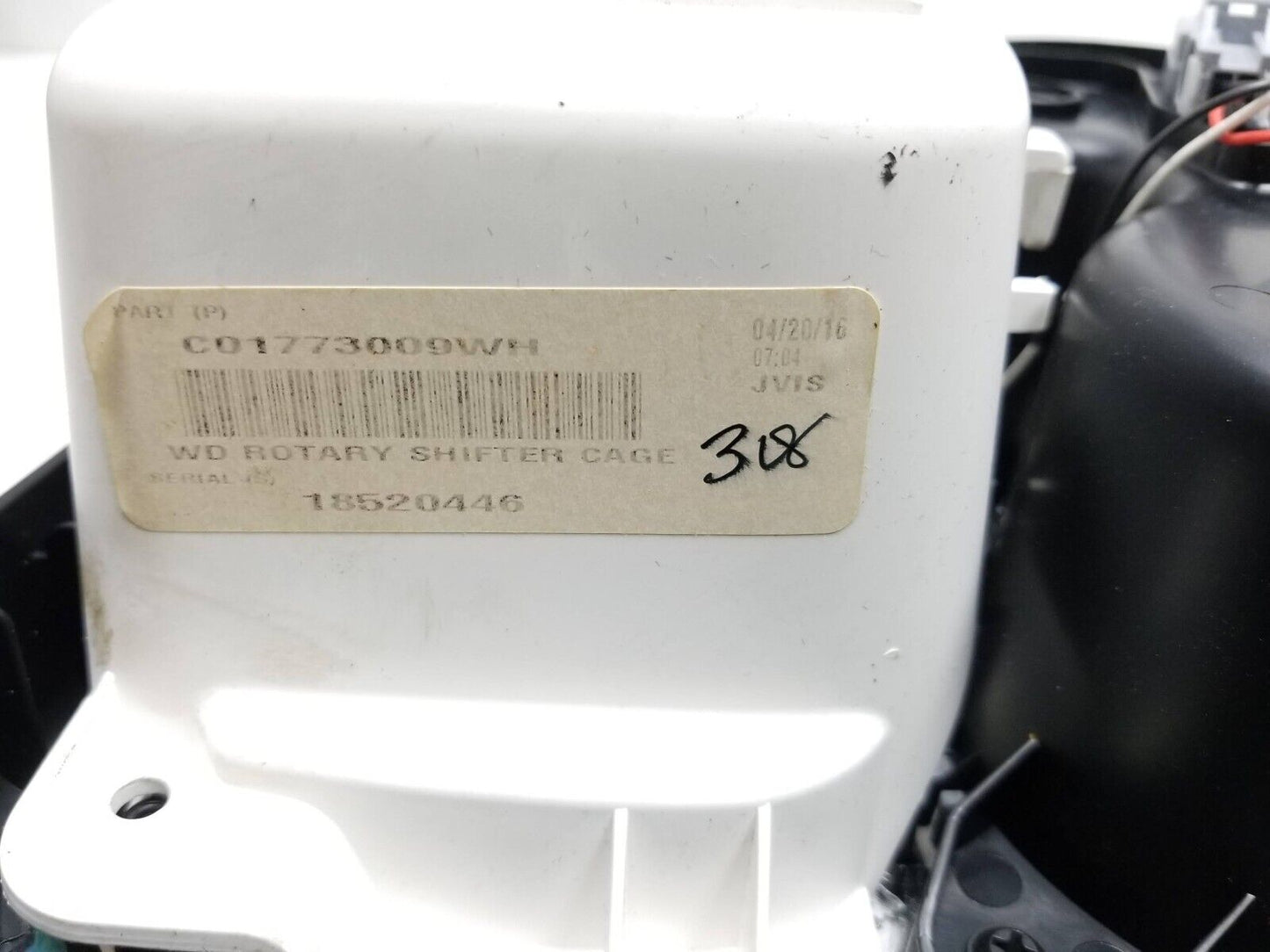 16 - 22 Dodge Durango Center Console Gear Shift Indicator Bezel 6br151x9aa OEM