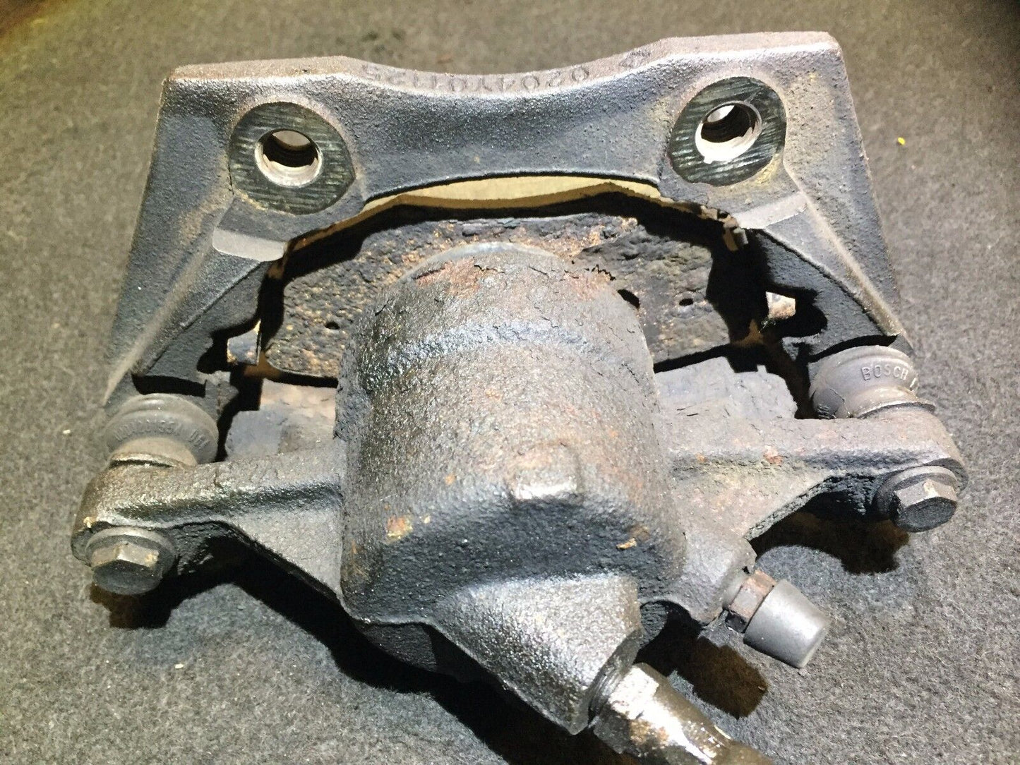 02-08 Jaguar X-type Brake Caliper Front Driver Left Side 2.5l OEM