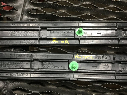 00 01 02 03 04 05 Lexus GS300 Door Step Trim Front Right & Left Pair OEM