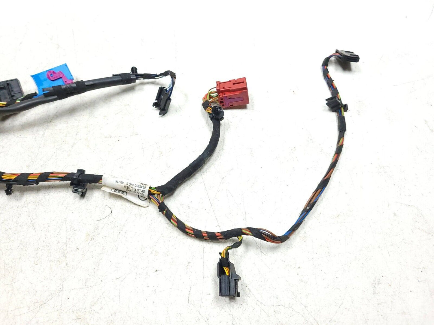 11-15 Audi Q7 Front Driver Seat Wire Harness OEM