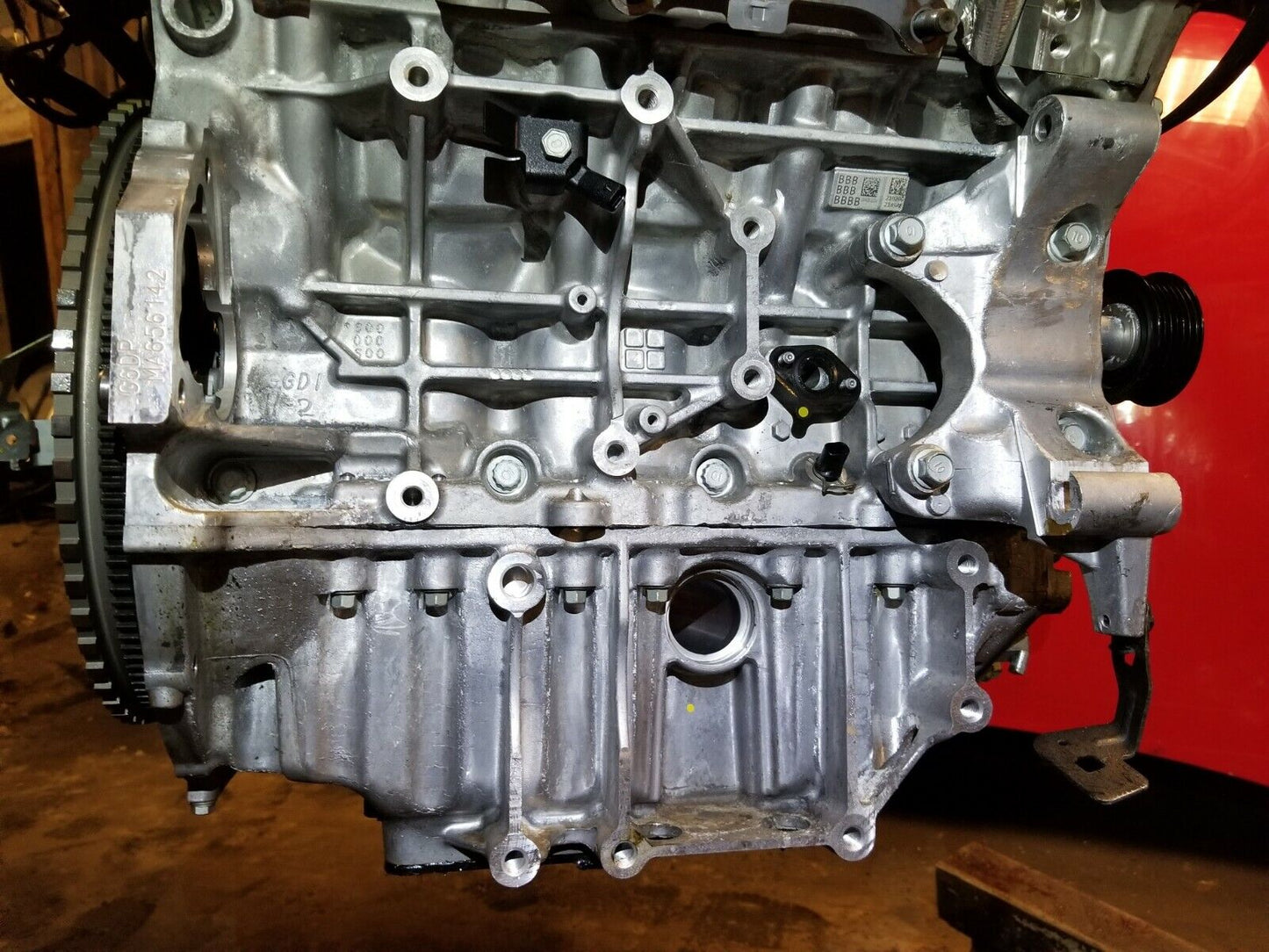 21 22 Kia Stinger K900 Engine Motor 3.3l Twin Turbo (need Oil Pan) 312 Miles!