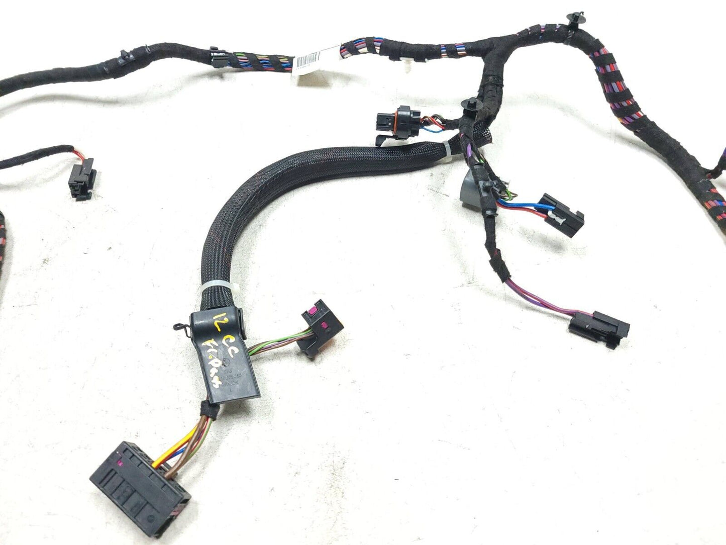 09-12 Volkswagen Cc Front Passenger Seat Wire Harness OEM