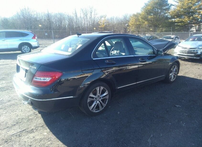 12 13 14 Mercedes-benz C300 Rear Door Panel Driver Side Left Trim OEM