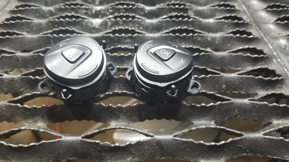 12-17 Ford Focus Steering Wheel Button Control Switch Pair OEM