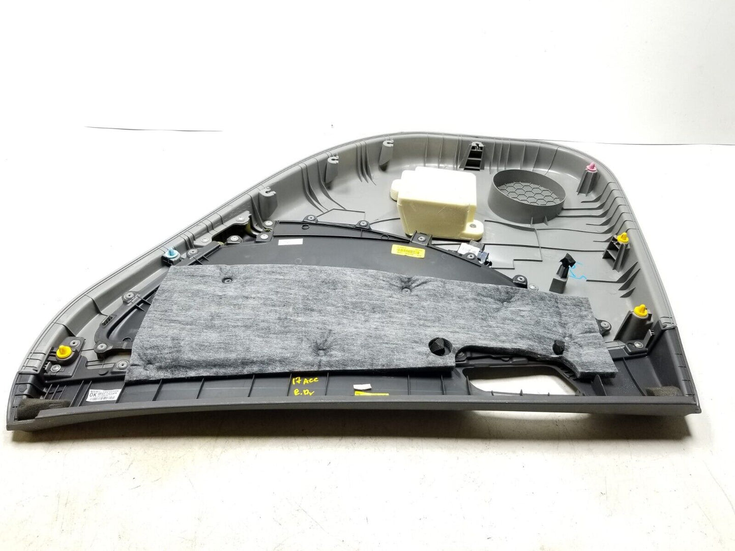 2015 - 2017 Hyundai Accent Sedan Door Panel Trim Rear Driver Side Left  OEM