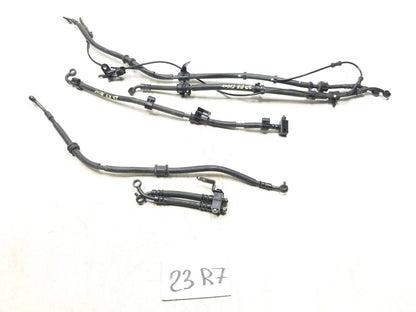 22-24 Yamaha Yzf-r7 Yzfr7 Brake Hose Line Front & Rear W/ Front ABS Sensor OEM