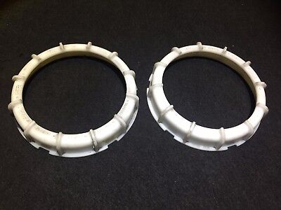 04 05 06 07 08 Jaguar Xj8 Vanden Plas 4.2l Fuel Pump Bracket Ring Nut 2pcs OEM