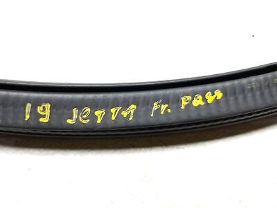 19 20 21 Volkswagen Jetta Front Right Passenger Side Door Weatherstrip Seal OEM